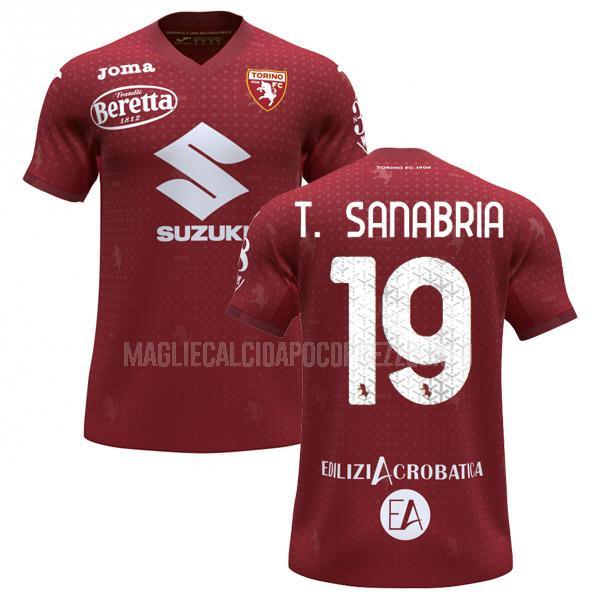 maglietta torino t. sanabria home 2021-22
