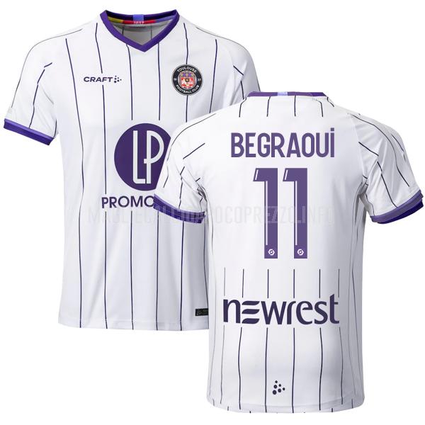 maglietta toulouse begraoui home 2022-23