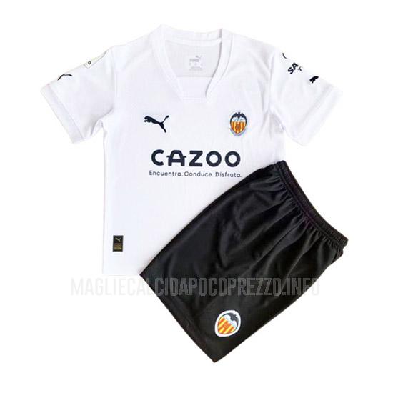 maglietta valencia bambino home 2022-23