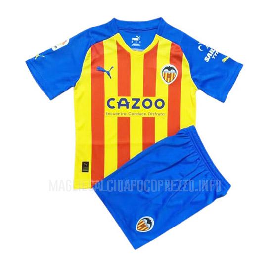 maglietta valencia bambino third 2022-23