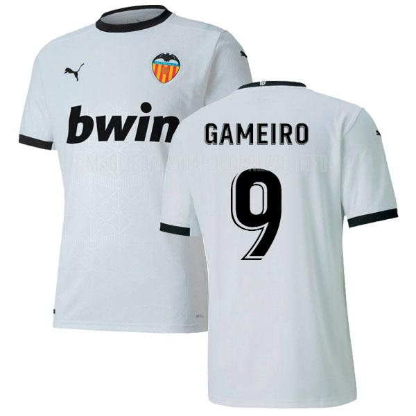 maglietta valencia gameiro home 2020-21