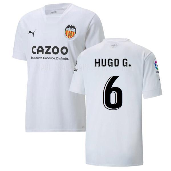 maglietta valencia hugo g home 2022-23