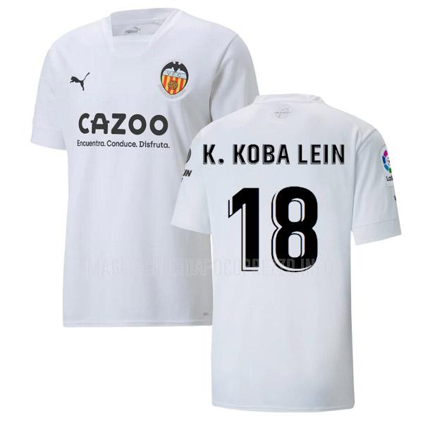 maglietta valencia k. koba lein home 2022-23
