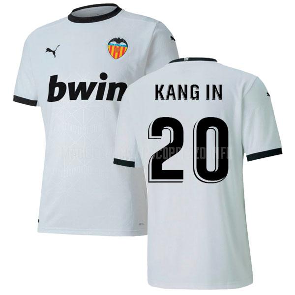 maglietta valencia kang in home 2020-21