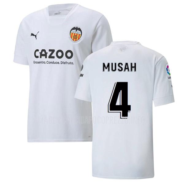 maglietta valencia musah home 2022-23