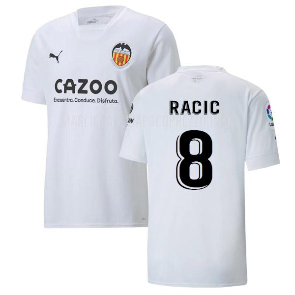 maglietta valencia racic home 2022-23