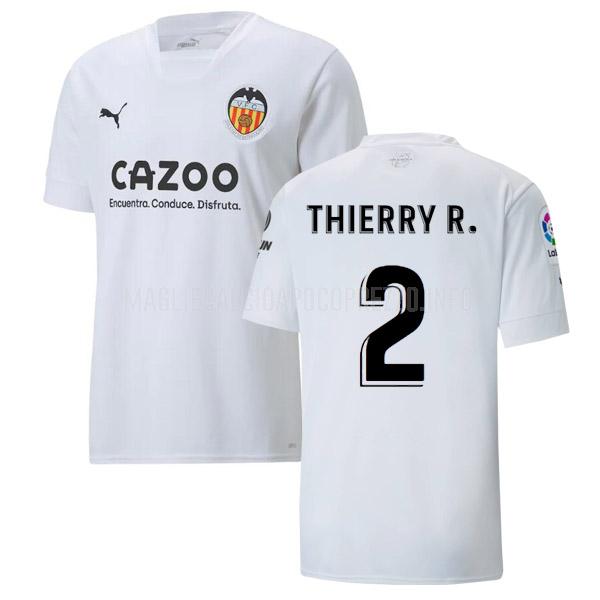 maglietta valencia thierry correia home 2022-23