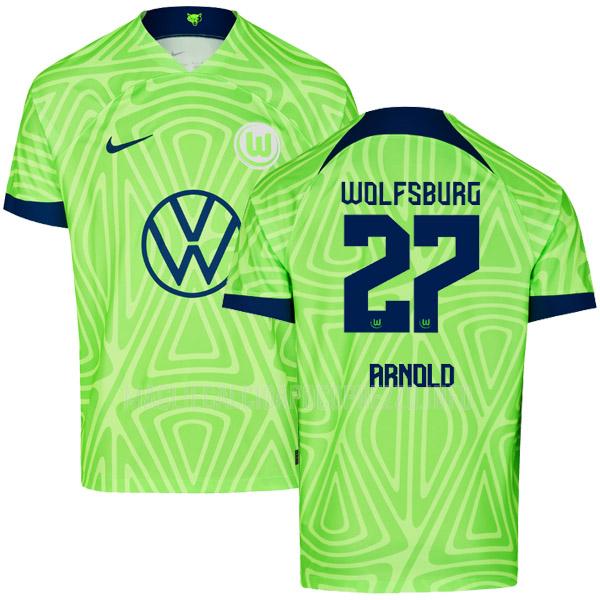 maglietta wolfsburg arnold home 2022-23