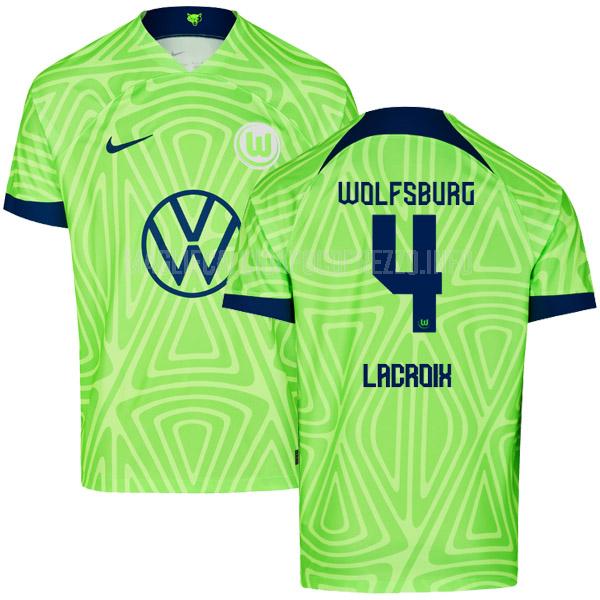 maglietta wolfsburg lacroix home 2022-23