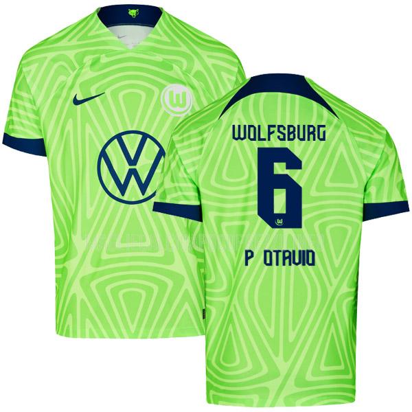 maglietta wolfsburg p. otrvio home 2022-23