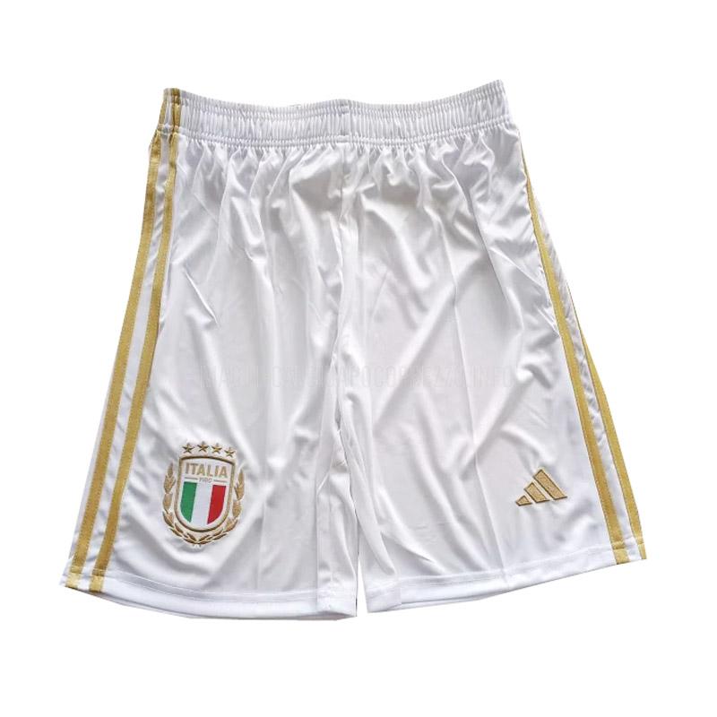 pantaloncini italia 125 anniversario bianco 2023