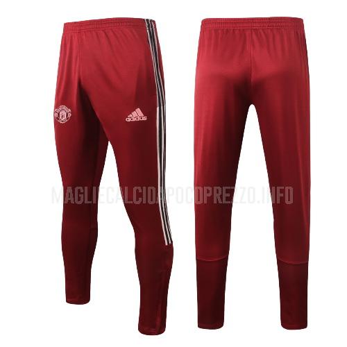 pantaloni manchester united rosso 2021-22
