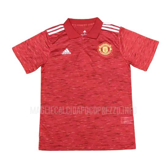 polo manchester united rosso 2020-21